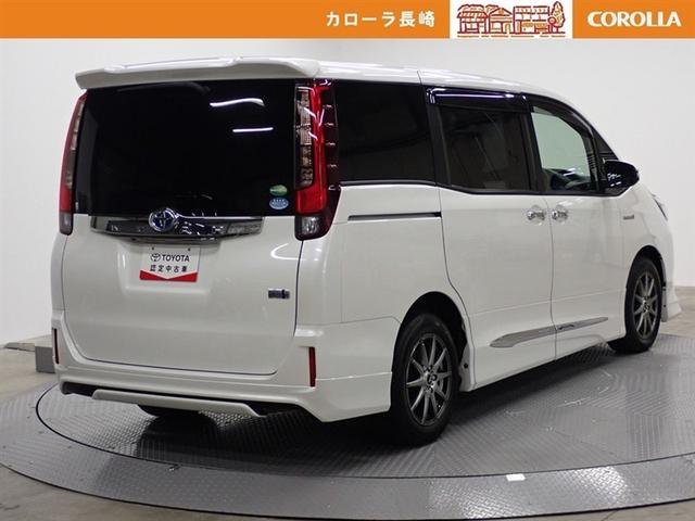 ノア ハイブリッドG フルセグ メモリーナビ DVD再生 バックカメラ ETC ドラレコ 両側電動スライド LEDヘッドランプ 乗車定員7人 3列シート フルエアロ 記録簿(4枚目)