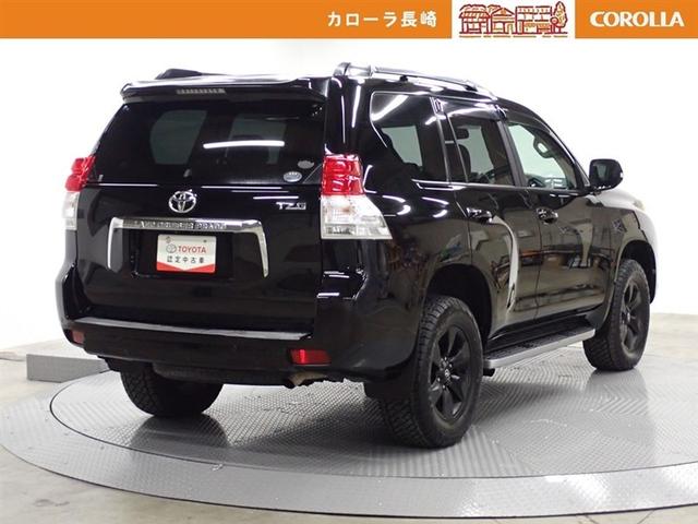 ランドクルーザープラド ＴＺ－Ｇ　革シート　４ＷＤ　フルセグ　ＨＤＤナビ　ＤＶＤ再生　バックカメラ　ＥＴＣ　乗車定員７人　３列シート　記録簿（4枚目）