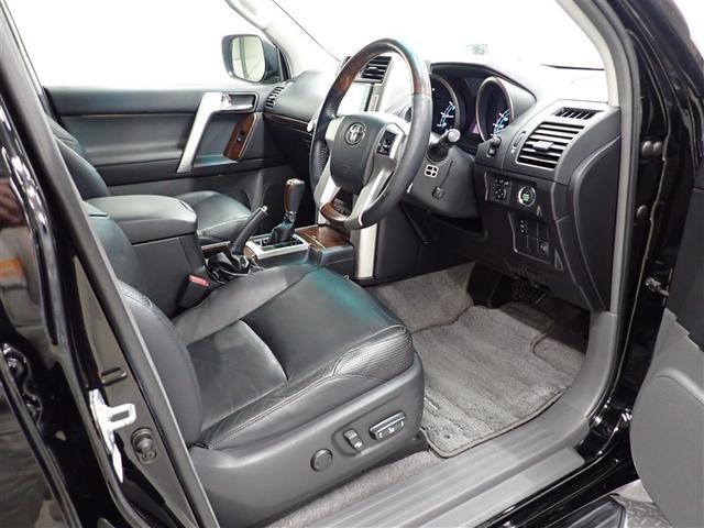 ランドクルーザープラド ＴＺ－Ｇ　革シート　４ＷＤ　フルセグ　ＨＤＤナビ　ＤＶＤ再生　バックカメラ　ＥＴＣ　乗車定員７人　３列シート　記録簿（14枚目）