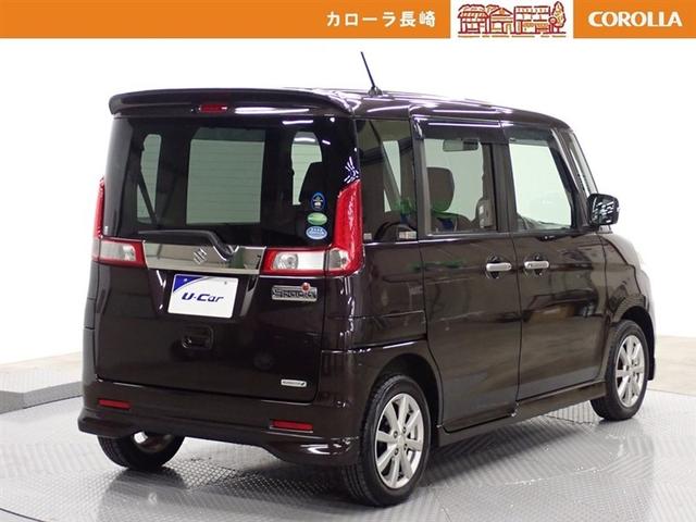 スペーシア Ｘリミテッド　ワンセグ　メモリーナビ　バックカメラ　衝突被害軽減システム　両側電動スライド　ＨＩＤヘッドライト　記録簿　アイドリングストップ（4枚目）