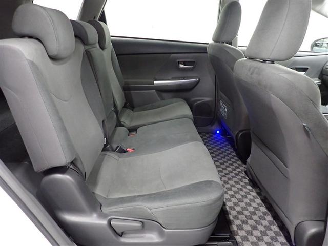 プリウスα Sツーリングセレクション フルセグ メモリーナビ DVD再生 バックカメラ ETC LEDヘッドランプ 記録簿(13枚目)