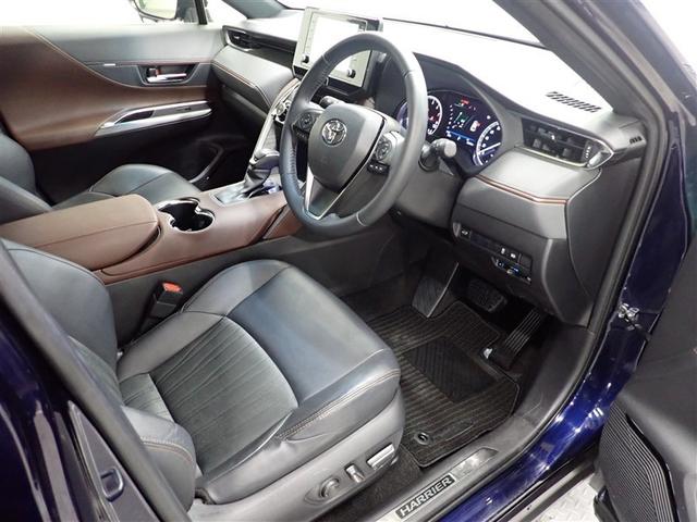 ハリアー G フルセグ メモリーナビ バックカメラ 衝突被害軽減システム ETC ドラレコ LEDヘッドランプ 記録簿(17枚目)