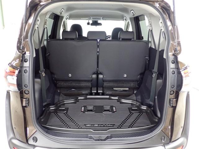 シエンタ Ｇ　クエロ　フルセグ　メモリーナビ　ＤＶＤ再生　バックカメラ　衝突被害軽減システム　ＥＴＣ　ドラレコ　両側電動スライド　ＬＥＤヘッドランプ　ウオークスルー　乗車定員７人　３列シート　記録簿　アイドリングストップ（12枚目）