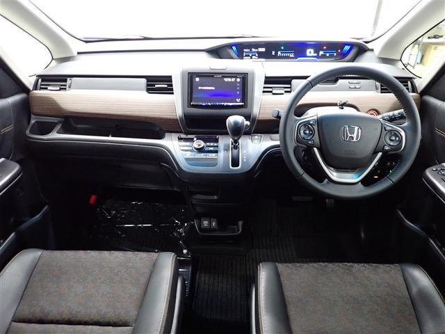 フリード クロスター・ホンダセンシング　ＤＶＤ再生　バックカメラ　衝突被害軽減システム　ＥＴＣ　両側電動スライド　ＬＥＤヘッドランプ　ウオークスルー　乗車定員６人　３列シート　アイドリングストップ（15枚目）