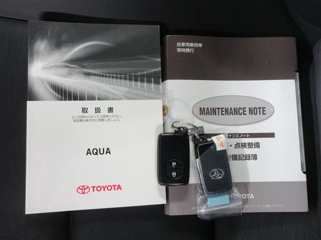 アクア Ｇ　フルセグ　メモリーナビ　ＤＶＤ再生　バックカメラ　ＥＴＣ　ドラレコ　記録簿（40枚目）