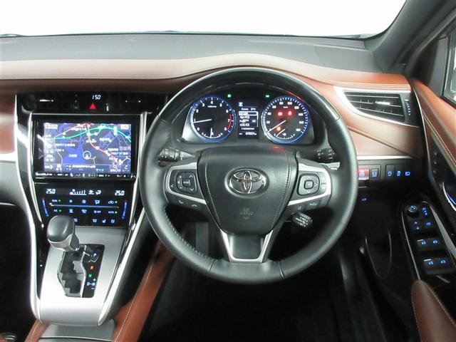 ハリアー プレミアム　メタル　アンド　レザーパッケージ　フルセグ　メモリーナビ　ＤＶＤ再生　後席モニター　バックカメラ　衝突被害軽減システム　ＥＴＣ　ドラレコ　ＬＥＤヘッドランプ　記録簿　アイドリングストップ（6枚目）