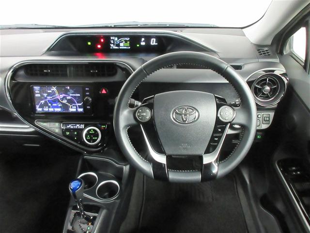 アクア クロスオーバー　フルセグ　メモリーナビ　ＤＶＤ再生　バックカメラ　衝突被害軽減システム　ＥＴＣ　ＬＥＤヘッドランプ　記録簿（5枚目）