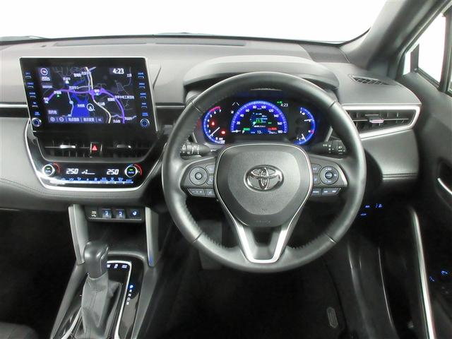 カローラクロス ハイブリッド　Ｚ　４ＷＤ　フルセグ　メモリーナビ　バックカメラ　衝突被害軽減システム　ＥＴＣ　ドラレコ　ＬＥＤヘッドランプ　記録簿（5枚目）