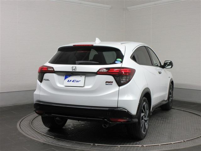 ヴェゼル ハイブリッドＲＳ・ホンダセンシング　フルセグ　メモリーナビ　ＤＶＤ再生　バックカメラ　衝突被害軽減システム　ＥＴＣ　ドラレコ　ＬＥＤヘッドランプ（3枚目）