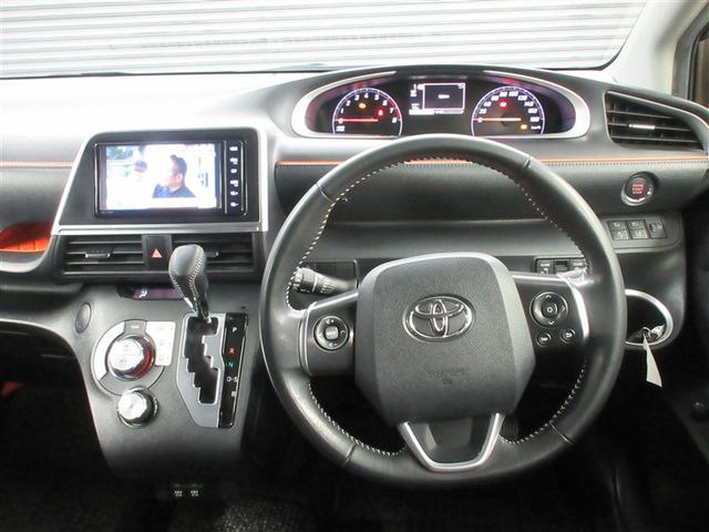 シエンタ Ｇ　フルセグ　メモリーナビ　ＤＶＤ再生　バックカメラ　衝突被害軽減システム　ＥＴＣ　ドラレコ　両側電動スライド　ウオークスルー　乗車定員７人　３列シート　記録簿　アイドリングストップ（4枚目）