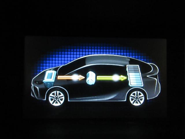 プリウス S フルセグ メモリーナビ DVD再生 バックカメラ 衝突被害軽減システム ETC ドラレコ LEDヘッドランプ 記録簿(9枚目)