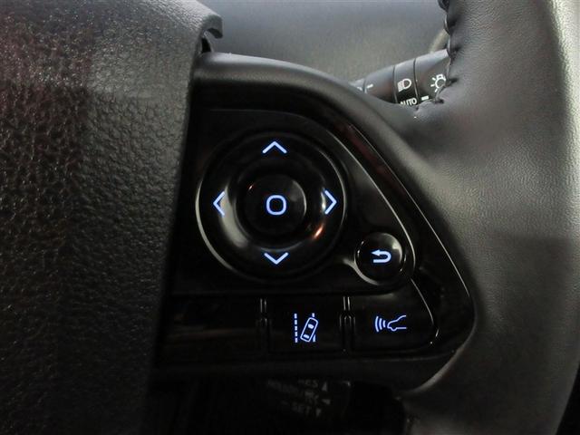 プリウス S フルセグ メモリーナビ DVD再生 バックカメラ 衝突被害軽減システム ETC ドラレコ LEDヘッドランプ 記録簿(22枚目)