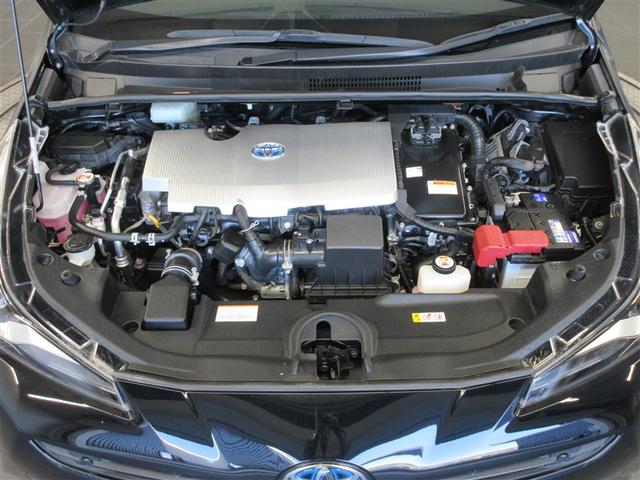 プリウス S フルセグ メモリーナビ DVD再生 バックカメラ 衝突被害軽減システム ETC ドラレコ LEDヘッドランプ 記録簿(39枚目)