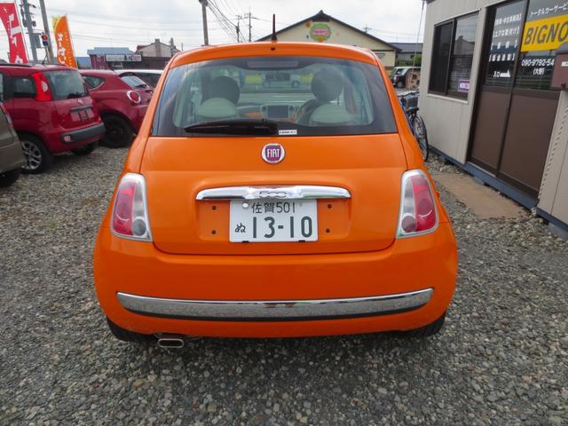 ５００ アランチャ　ＥＴＣ　ＴＶ　アルミホイール　ＡＴ　盗難防止システム　ＡＢＳ　エアコン　パワーステアリング　パワーウィンドウ　ディーラー車　右ハンドル（17枚目）