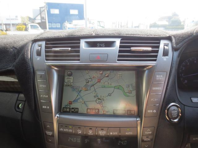 ＬＳ ＬＳ４６０　バージョンＣ　Ｉパッケージ　クリアランスソナー　オートクルーズコントロール　ナビ　ＴＶ　アルミホイール　ＨＩＤ　ＡＴ　シートエアコン　スマートキー　電動格納ミラー　盗難防止システム　パワーシート　ＣＤ　ＭＤ（4枚目）