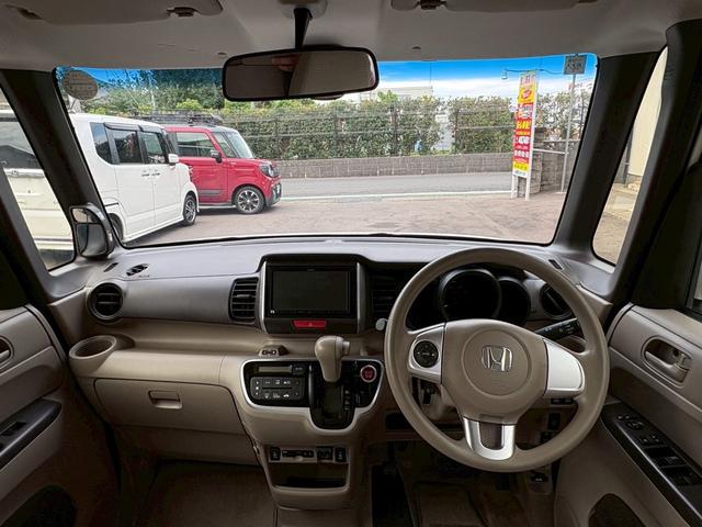 N-BOX G SSパッケージ バックカメラ/ナビ・テレビ/Bluetooth接続/シートヒーター/ETC/CD再生/両側電動スライドドア/ベンチシート/フルフラット(13枚目)