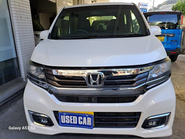 N-WGNカスタム G・Lパッケージ スーマトキー プッシュスタート ナビ TV バックカメラ ETC(2枚目)