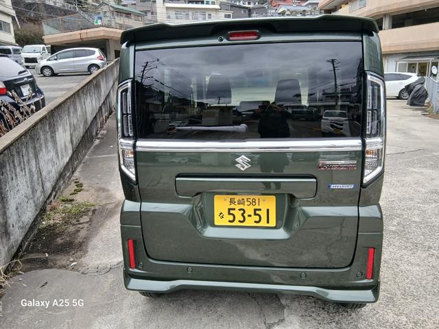 スペーシアカスタム ハイブリッドＧＳ　ブレーキサポート　プッシュスタート　スマートキー２個　パワースライドドア（5枚目）