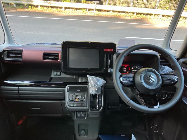 スペーシアカスタム ハイブリッドＸＳ　ヘッドアップディスプレイ／１５インチアルミホイール／両側電動スライドドア／プッシュスタート／スマートキー２個／シートヒーター／車検令和１０年９月（2枚目）