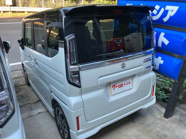 スペーシアカスタム ハイブリッドＸＳ　ヘッドアップディスプレイ／１５インチアルミホイール／両側電動スライドドア／プッシュスタート／スマートキー２個／シートヒーター／車検令和１０年９月（9枚目）