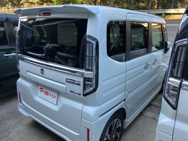 スペーシアカスタム ハイブリッドＸＳ　ヘッドアップディスプレイ／シートヒーター／両側電動スライドドア／スマートキー２個／１５インチアルミホイール／車検令和１０年９月（10枚目）