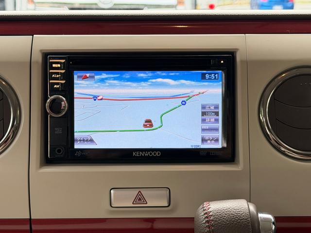 アルトラパンショコラ X ナビ・ワンセグTV/CD・DVD再生/スマートキー/アルミホイール/HIDヘッドランプ/ミュージックプレイヤー接続/点検記録簿(3枚目)