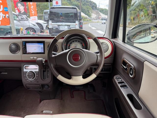 アルトラパンショコラ X ナビ・ワンセグTV/CD・DVD再生/スマートキー/アルミホイール/HIDヘッドランプ/ミュージックプレイヤー接続/点検記録簿(19枚目)