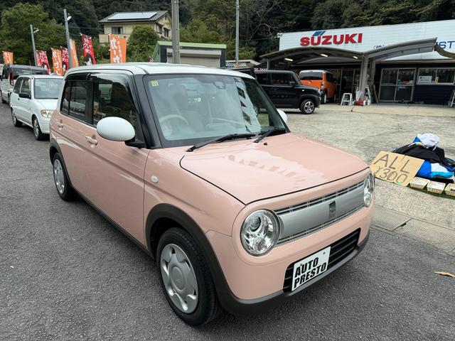 アルトラパン S TV/ナビ/CD/スマートキー/バックカメラ/アイドリングストップ/ミュージックプレイヤー接続/シートヒーター/HIDヘッドランプ/点検記録簿(3枚目)