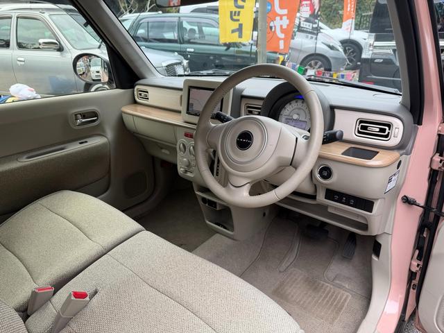 アルトラパン S TV/ナビ/CD/スマートキー/バックカメラ/アイドリングストップ/ミュージックプレイヤー接続/シートヒーター/HIDヘッドランプ/点検記録簿(12枚目)