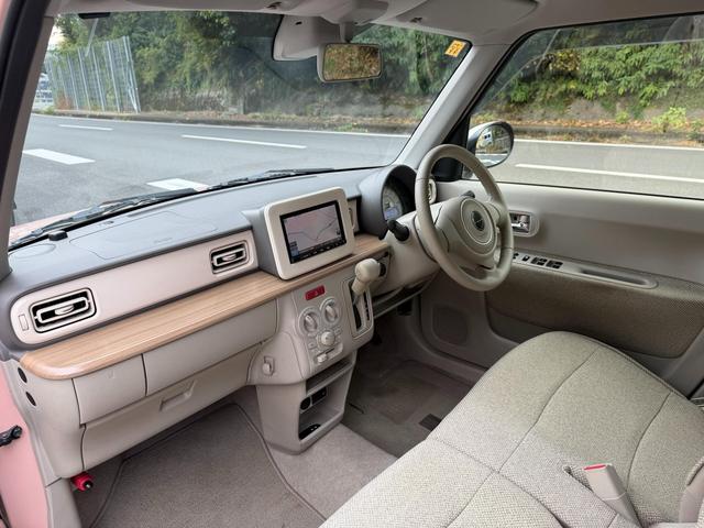 アルトラパン S TV/ナビ/CD/スマートキー/バックカメラ/アイドリングストップ/ミュージックプレイヤー接続/シートヒーター/HIDヘッドランプ/点検記録簿(14枚目)