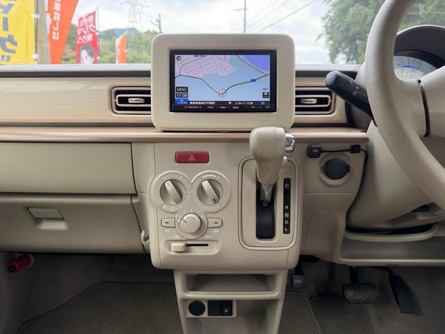 アルトラパン S TV/ナビ/CD/スマートキー/バックカメラ/アイドリングストップ/ミュージックプレイヤー接続/シートヒーター/HIDヘッドランプ/点検記録簿(18枚目)