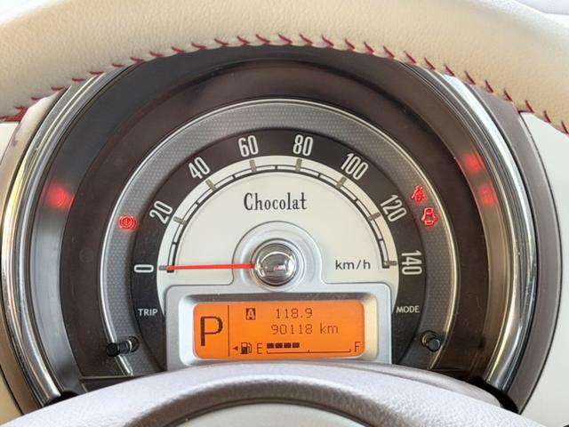 アルトラパンショコラ Ｇ　ドライブレコーダー／ＣＤ再生／スマートキー／アイドリングストップ／ＨＩＤヘッドランプ／ベンチシート／フルフラット／点検記録簿（19枚目）