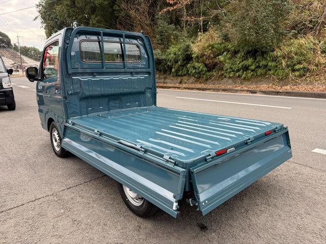 キャリイトラック KCエアコン・パワステ 3方開/キーレスエントリー/レーンアシスト/クリアランスソナー/アイドリングストップ/エアコン/パワステ/オートマチックハイビーム/衝突被害軽減ブレーキ/点検記録簿(10枚目)