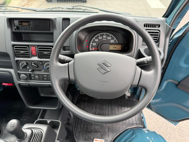 キャリイトラック KCエアコン・パワステ 3方開/キーレスエントリー/レーンアシスト/クリアランスソナー/アイドリングストップ/エアコン/パワステ/オートマチックハイビーム/衝突被害軽減ブレーキ/点検記録簿(13枚目)