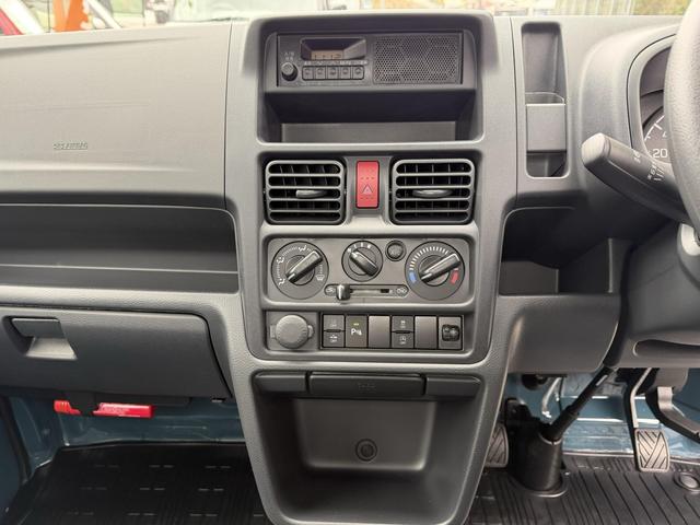 キャリイトラック KCエアコン・パワステ 3方開/キーレスエントリー/レーンアシスト/クリアランスソナー/アイドリングストップ/エアコン/パワステ/オートマチックハイビーム/衝突被害軽減ブレーキ/点検記録簿(16枚目)