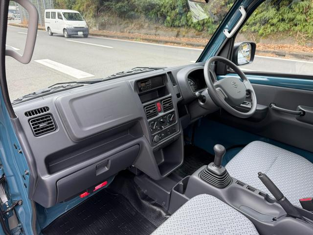 キャリイトラック KCエアコン・パワステ 3方開/キーレスエントリー/レーンアシスト/クリアランスソナー/アイドリングストップ/エアコン/パワステ/オートマチックハイビーム/衝突被害軽減ブレーキ/点検記録簿(18枚目)