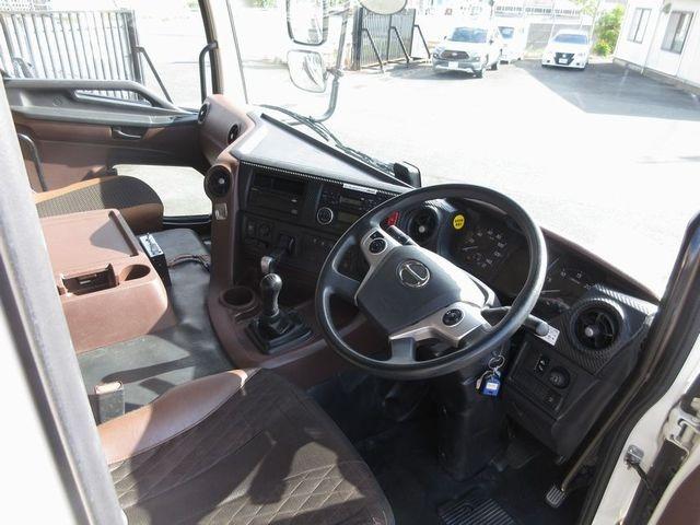 プロフィア カヤバ工業 MR4450 ミキサー車ドラム容量8.7立米 混合容量4.4立米ロングシュート 電動ホッパーカバーLEDヘッドライト 360馬力(47枚目)