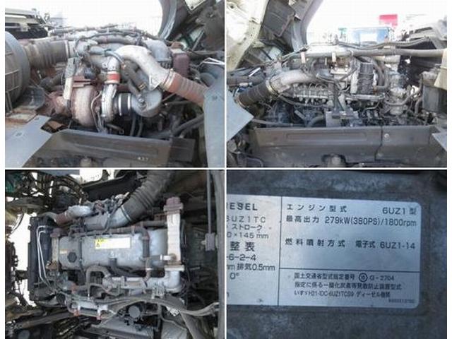 ギガ 　ギガ２５ｔ　１２速スムサー　３８０馬力　アルミホイール　極東開発工業　３層式ジェットパック　アルミタンク　２マンホール蓋　ＰＴＯポンプ付き　品名バラセメント積載容積１５．３立米（34枚目）
