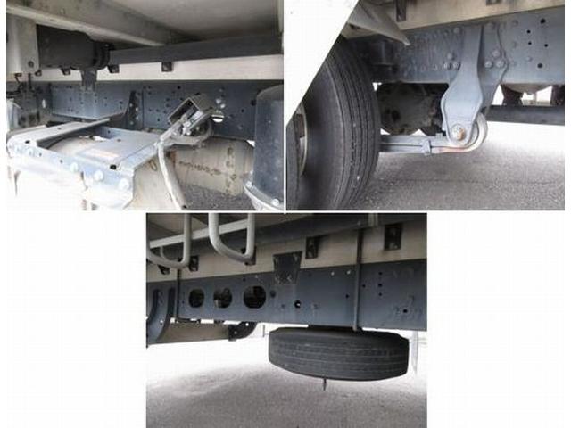 ファイター 　アルミウイング　床板張り　ラッシングレール２段　引出し式内フック５×２（29枚目）