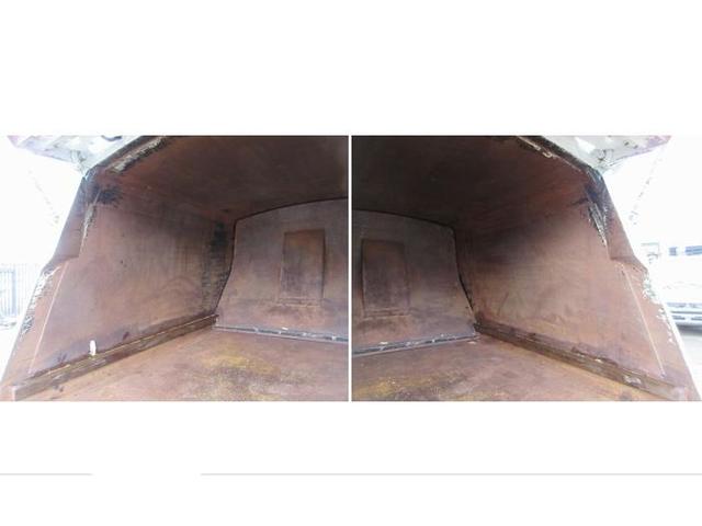 デュトロ 　新明和製プレス式パッカー車　容積５．４立米　積載３１５０ｋｇ　連続スイッチ　汚水タンクステンレス（20枚目）