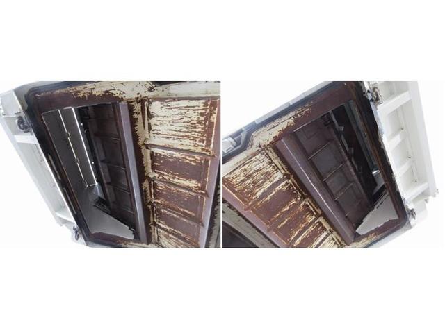 デュトロ 　新明和製プレス式パッカー車　容積５．４立米　積載３１５０ｋｇ　連続スイッチ　汚水タンクステンレス（24枚目）