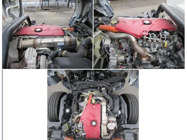 デュトロ 　新明和製プレス式パッカー車　容積５．４立米　積載３１５０ｋｇ　連続スイッチ　汚水タンクステンレス（36枚目）