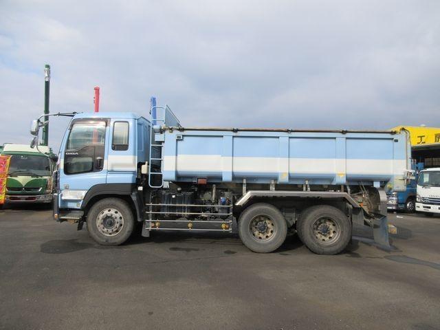 ギガ 　ステンレスボディ　小平産業　ツーデフ　コボレーン式天蓋付き（7枚目）