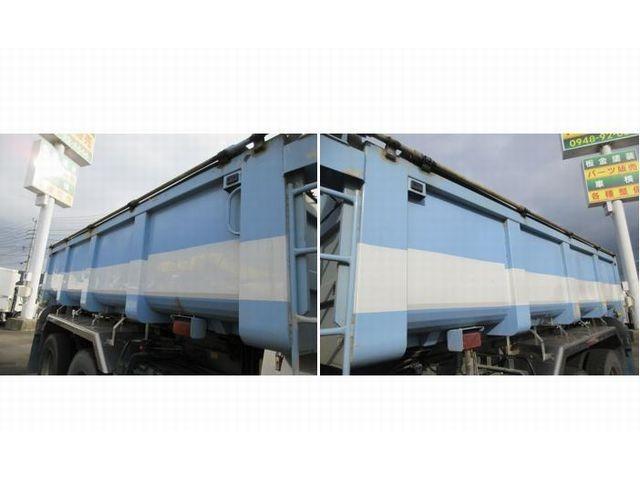 ギガ 　ステンレスボディ　小平産業　ツーデフ　コボレーン式天蓋付き（9枚目）