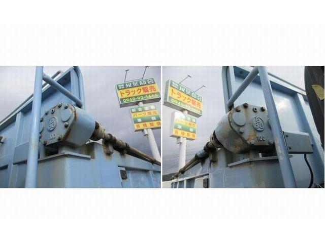 ギガ 　ステンレスボディ　小平産業　ツーデフ　コボレーン式天蓋付き（11枚目）