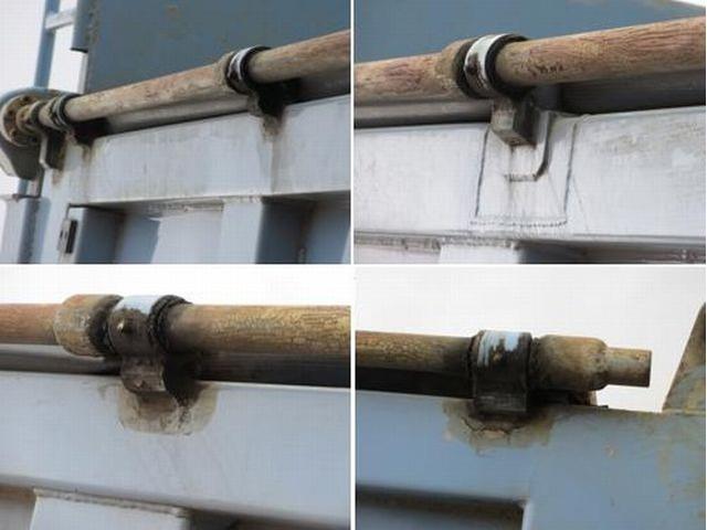 ギガ 　ステンレスボディ　小平産業　ツーデフ　コボレーン式天蓋付き（27枚目）