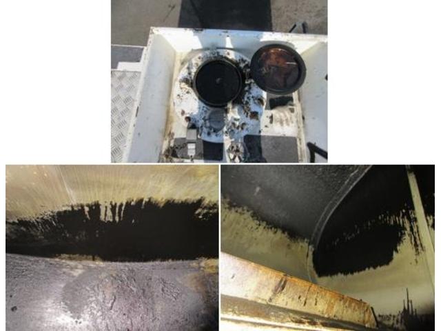 フォワード 新明和製石油ローリー 消防書類完備 マンホール蓋3個 給油ホース、ホースリール、給油ガン付き 4KL 上物年式(同年式)2011年10月 類別第4類 品名第2石油類、第3石油類、灯油、軽油、重油(20枚目)