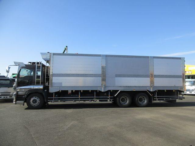 ギガ 　チップ運搬車　スライドデッキ　２５ｔ　リアダンパー付き　４００ＰＳ　喜多村製ボデー（２０１５年６月製造）新明和製スライドデッキ（製造年２０１５年５月）（10枚目）