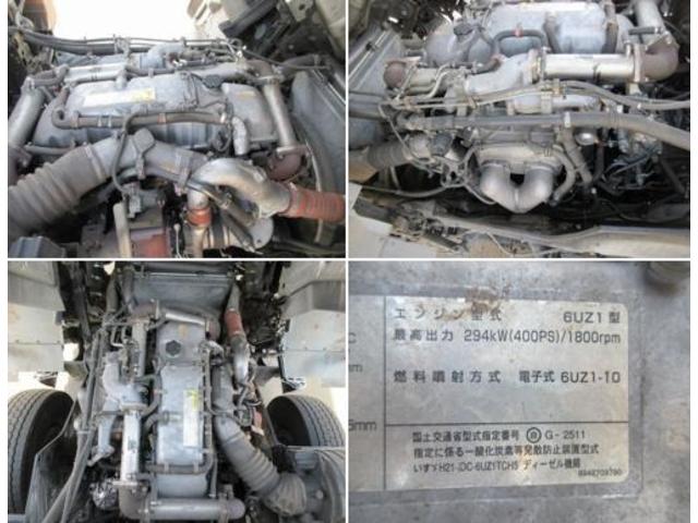 ギガ 　チップ運搬車　スライドデッキ　２５ｔ　リアダンパー付き　４００ＰＳ　喜多村製ボデー（２０１５年６月製造）新明和製スライドデッキ（製造年２０１５年５月）（30枚目）