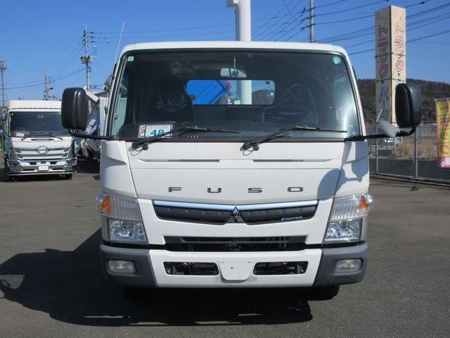 キャンター 農機具運搬仕様 ウインチ・ラジコン付き 極東開発フラトップZEROII テールゲート手動式(4枚目)